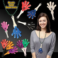 7" Hand Clappers w/ Attached J Hook - Variety of colors!